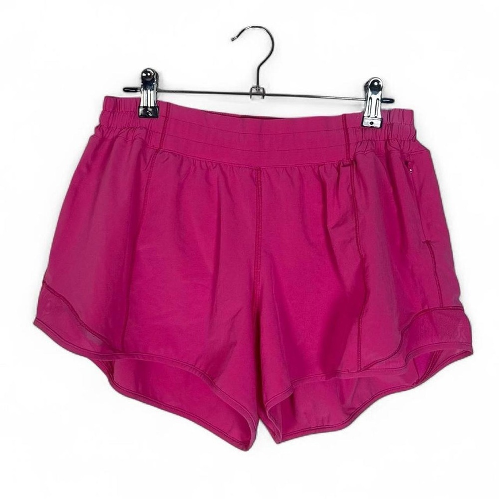 Lululemon Athletica Fuchsia Athletic Shorts